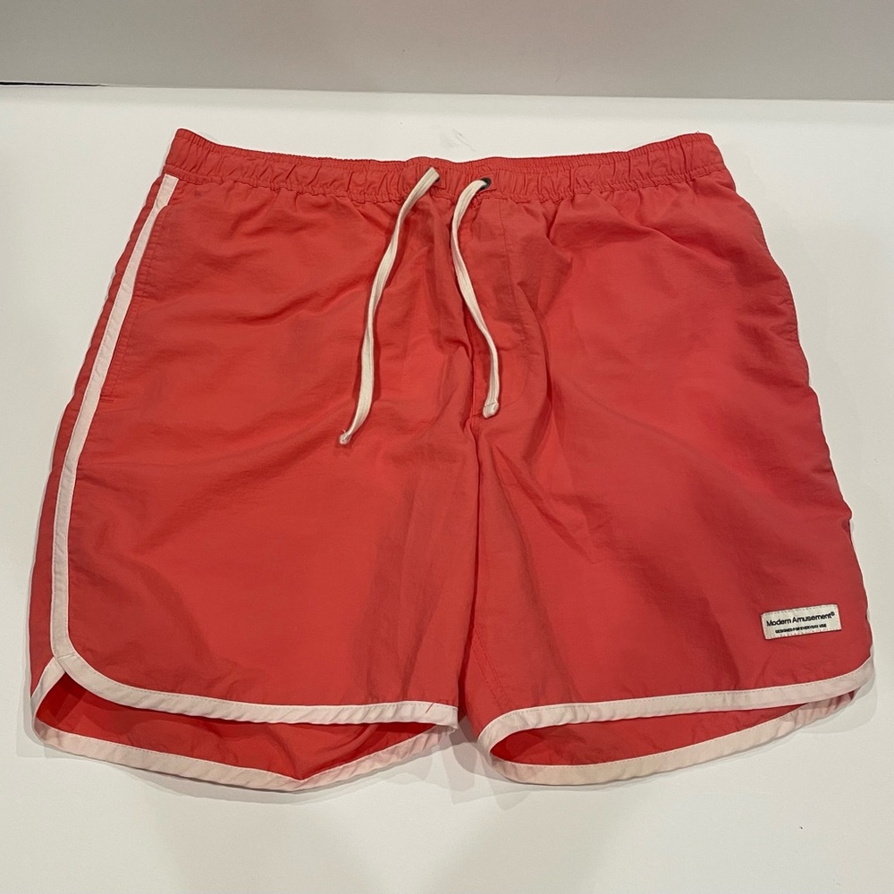 Modern Amusement Swim Trunks Size L